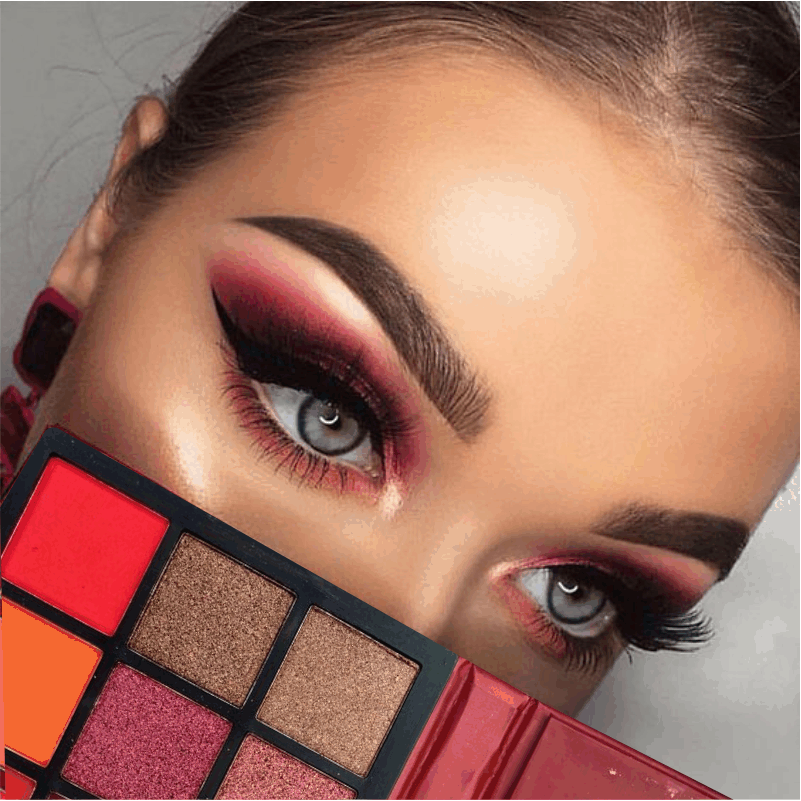 2 SOMBRAS HUDA BEAUTY OBSSESIONS RUBY EWABOX